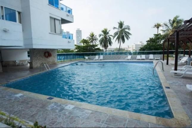 Hermoso Con Vista A La Playa En El Laguito Apartamento Cartagena