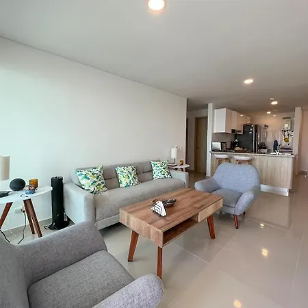 Apartment Hermoso Con Vista A La Playa En El Laguito Cartagena